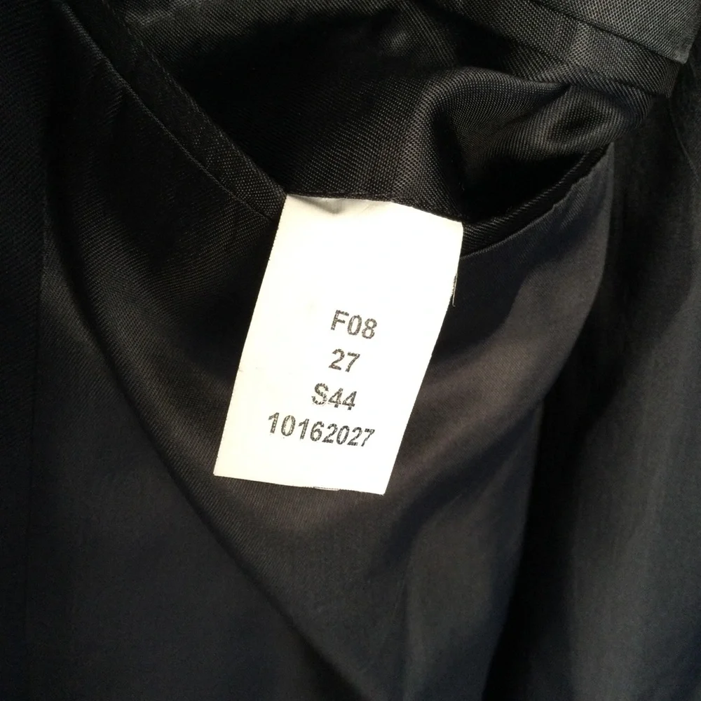 BROOKS BROTHERS 346 Dark Navy Blue 100% Wool Blazer Sz 44SH